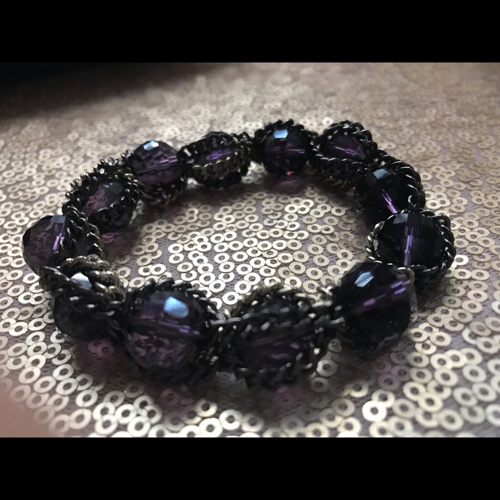 Gorgeous amethyst bracelet
